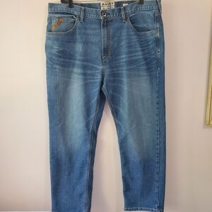 Ariat M2 Traditional Relaxed Boot Cut B5 Prince Men's Jeans 42x30 Casual Western